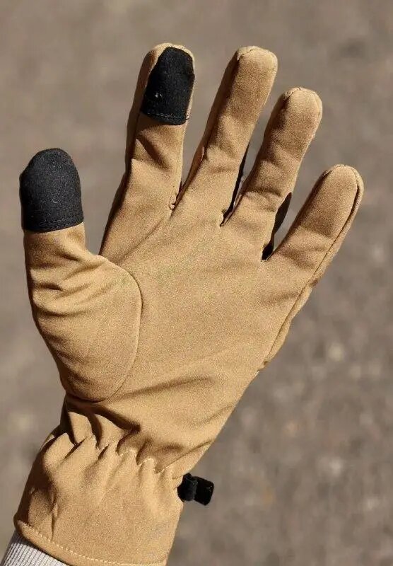 Рукавиці Softshell Coyot на флісі Фото 2